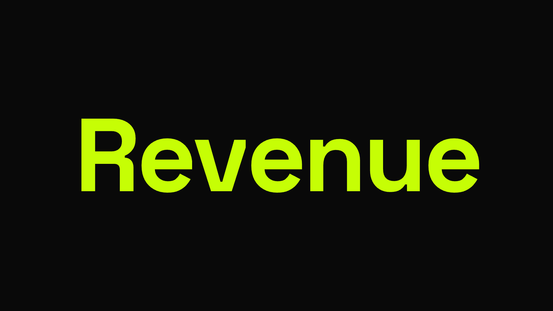 Revenue